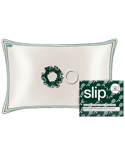 Slip 3-Pc. Pure Silk Queen Pillowcase and Scrunchies Gift Set