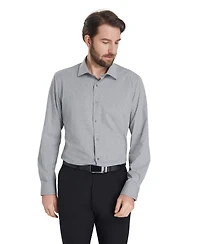 Alfani Men's Geometric Print Slim-Fit Dress Shirt, Macy's Exclusive