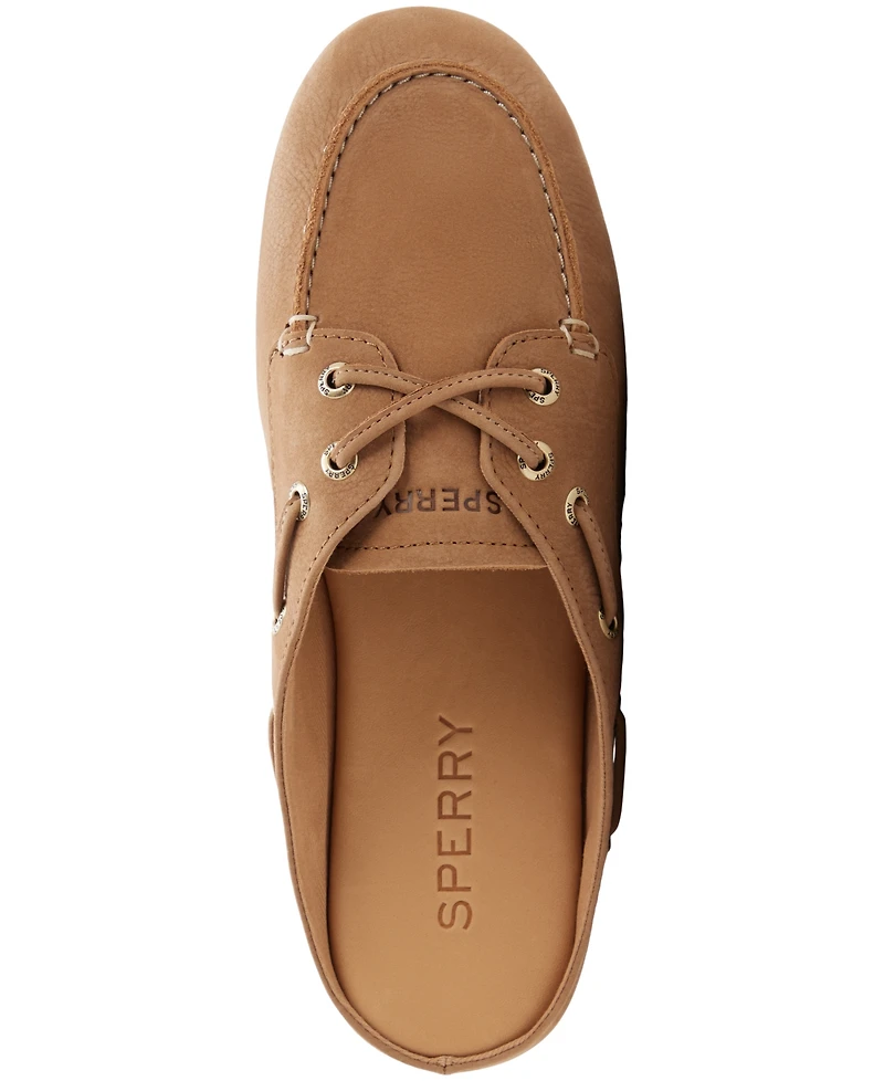 Sperry Women's Slim Slip-On Boat Mules Flats