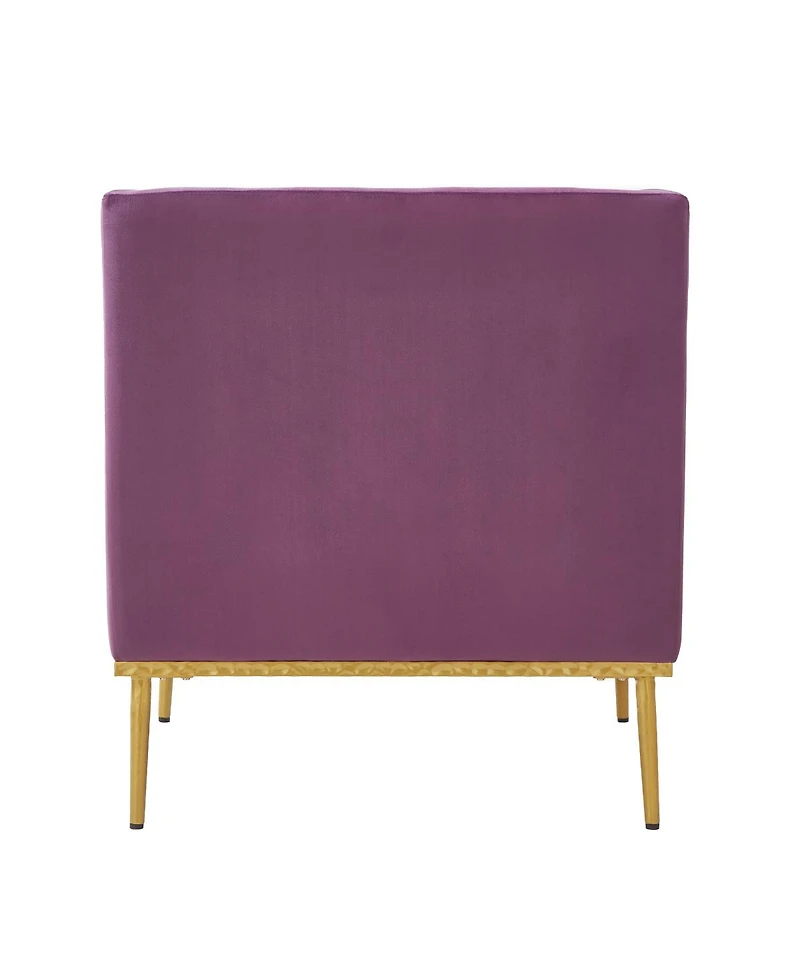 Streamdale Furniture Velvet Accent Armchair