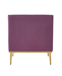 Streamdale Furniture Velvet Accent Armchair