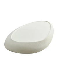 Streamdale Furniture Oval Fiberglass Coffee Table
