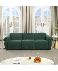 Streamdale Furniture Modular Chenille Sofa with Iron Frame