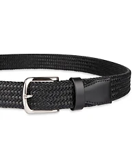 Cole Haan Men's Fully Adjustable Leather Braided Belt