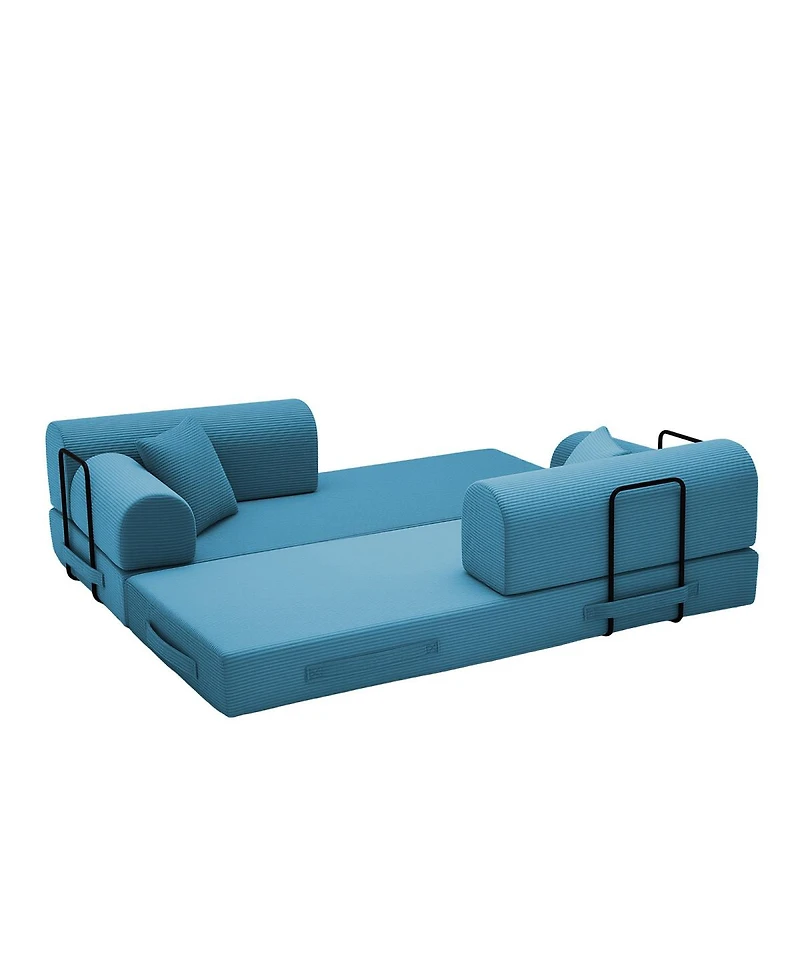 Streamdale Furniture Convertible Sleeper Sofa Bed with Pillow