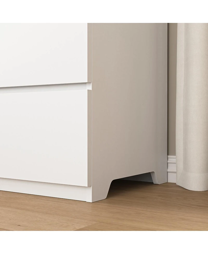 Streamdale Furniture 9-Drawer Modern Matte Wood Dresser for Bedroom & Living Areas