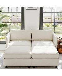 Streamdale Furniture Love Seat Couch with Storage for Small Spaces