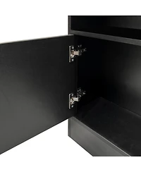 Streamdale Furniture 10 Cube 3 Door Wood Modern Storage Organizer Bookshelf