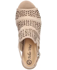 Bella Vita Women's Marti Block Heel Sandals