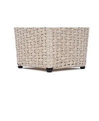 Streamdale Furniture Outdoor Pe Wicker Flower Pots, 2-Pcs Set