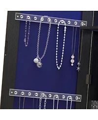 Streamdale 360° Swivel Jewelry Cabinet with Full Length Mirror,