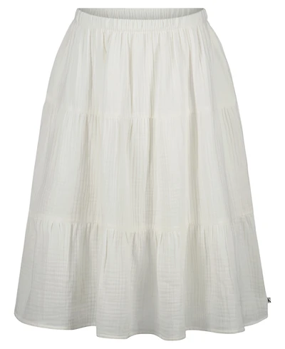 Calvin Klein Girls' 7-16 Crinkle Knit Tiered Skirt