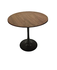 Streamdale Furniture Walnut Round Dining Table (Seats 2-4) - Mid-Century Style