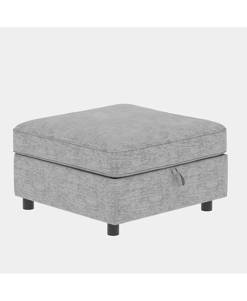 Streamdale Furniture Modular Sectional Sofa with Storage and Sleeper Functionality