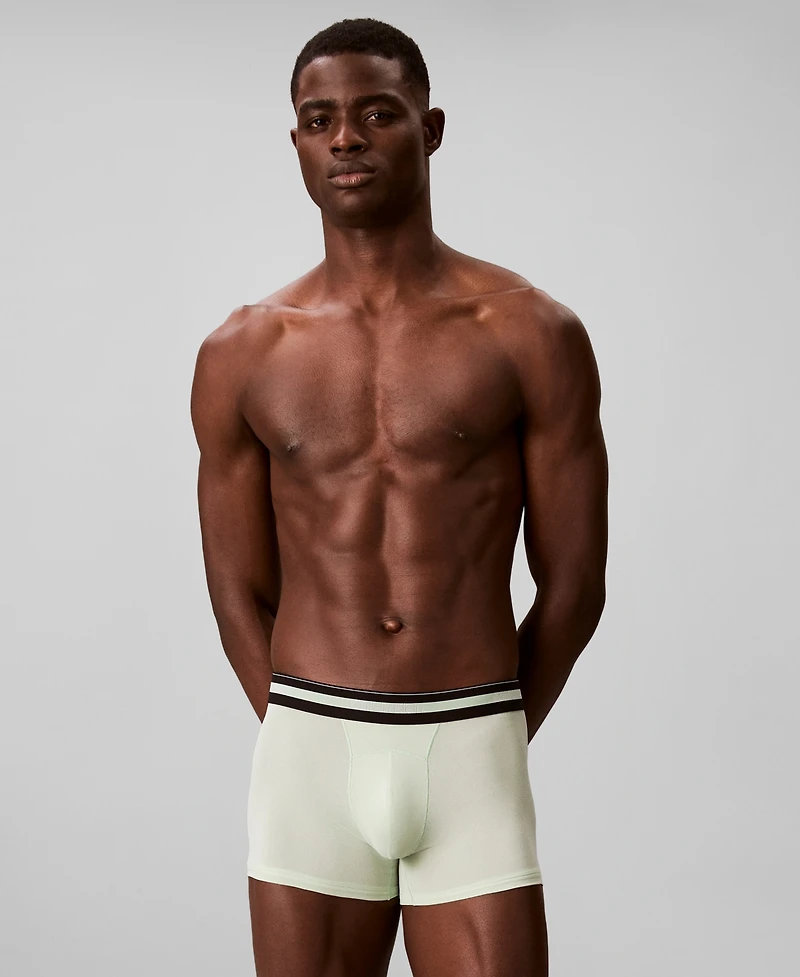 Calvin Klein Men's 3-Pack Icon Active Mesh Trunks Underwear