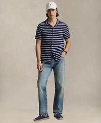 Polo Ralph Lauren Men's Striped Camp Collar Shirt