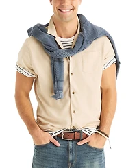 Nautica Men's Short-Sleeve Pique Polo Shirt