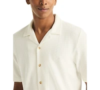 Nautica Men's Short-Sleeve Vertical Textured Polo Shirt