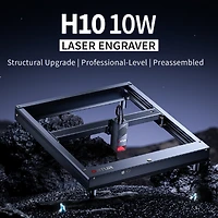 Zachvo Laser B1 30W Engraver Cutter: 17.7"x17.3" Area, 600mm/s, Auto Air Assist, Cuts 25mm Wood & 50mm Acrylic
