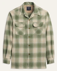 Pendleton Men's Plaid Camp-Collar Board Shirt