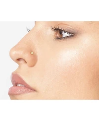 Curata Jewelry Solid 14k Polished 1.5mm Ball Nose Stud Piercing Body Piercing Stud