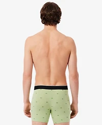 Men's Cotton Stretch Boxer Briefs, 3-Pack