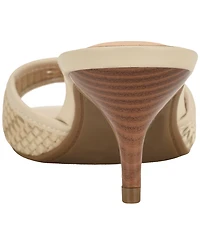 Tommy Hilfiger Women's Claihre Woven Kitten Heel Sandals