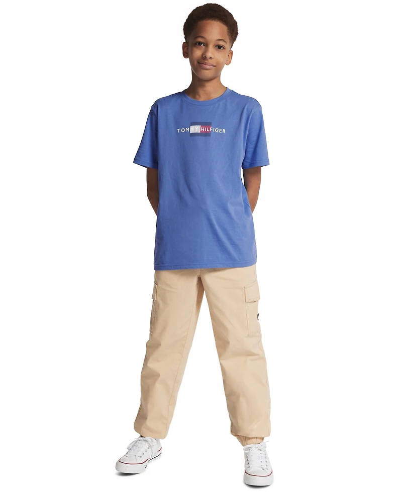 Tommy Hilfiger Boys' 8-20 Drawcord Cargo Pants, Exclusively at Macy's