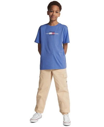 Tommy Hilfiger Boys' 8-20 Drawcord Cargo Pants, Exclusively at Macy's