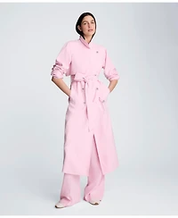 Kenneth Cole Women's Long-Sleeve Notch Collar Trench Coat