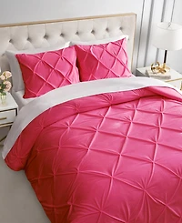 Juicy Couture Kiss Pleat Plush -Pc. Comforter Set