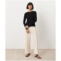 Pact Women's Organic Cotton Perfect Rib Layering Long Sleeve