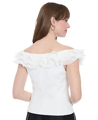 Muse Women's Ruffle Off-The-Shoulder Top