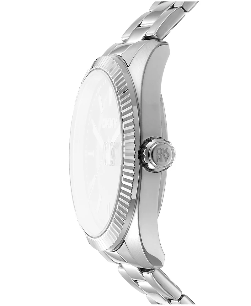 Dkny Men's Date Dial Stainless Steel Bracelet Watch