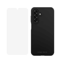 Case-Mate Protection Pack Tough Case and Glass Screen Protector for Samsung SGA265G