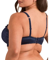 Adore Me Plus Karah Push Up Balconette Bra