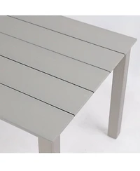 Streamdale Furniture Wooden-textured dining table, high quality feel