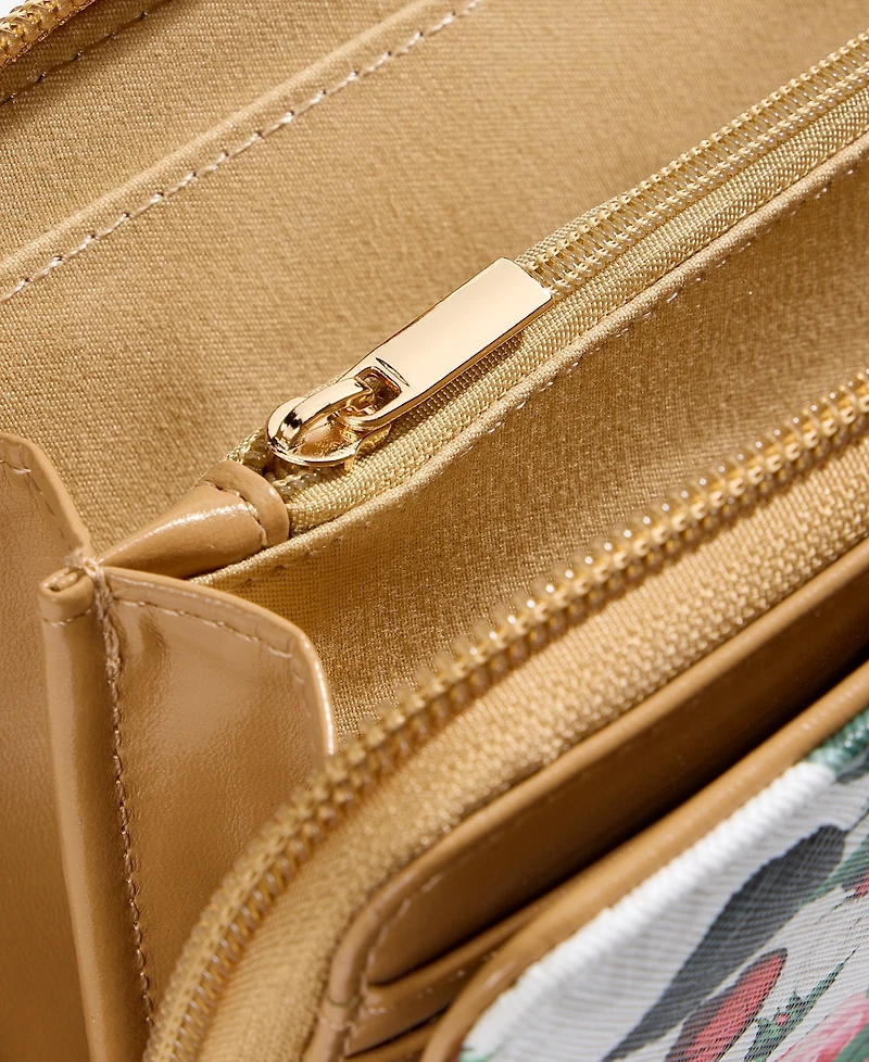 Giani Bernini Floral Print Wallet, Macy's Exclusive