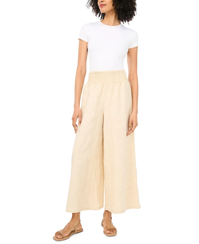 Vince Camuto Women's Cropped Wide Leg Pants