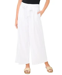 Vince Camuto Women's Wide Leg Tie Waist Pants