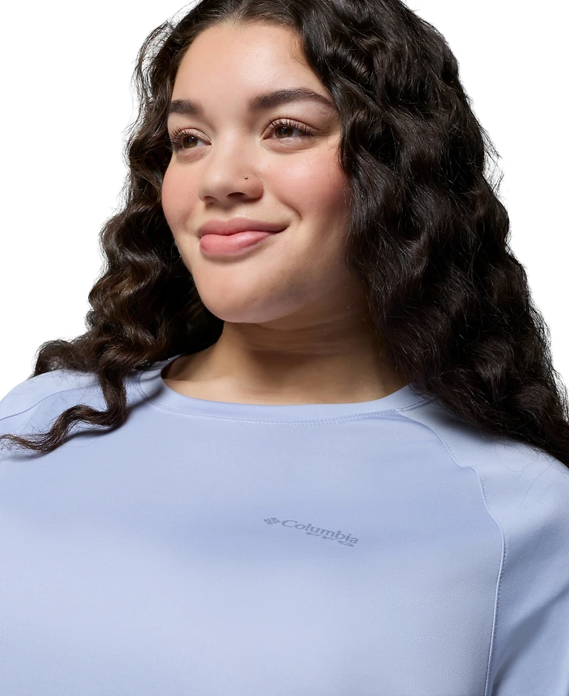 Columbia Plus Size Pfg Tidal Tee Ii Omni-Shade T-Shirt