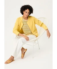 Olsen Women's Ombre Stripe Sweater