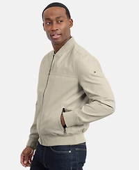 Tommy Hilfiger Men's Collared Bomber Jacket