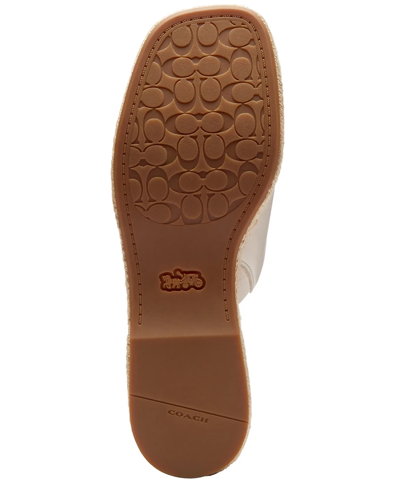 Coach Women's Wedge Espadrilles Slip-On Sandals