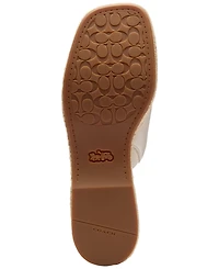Coach Women's Wedge Espadrilles Slip-On Sandals