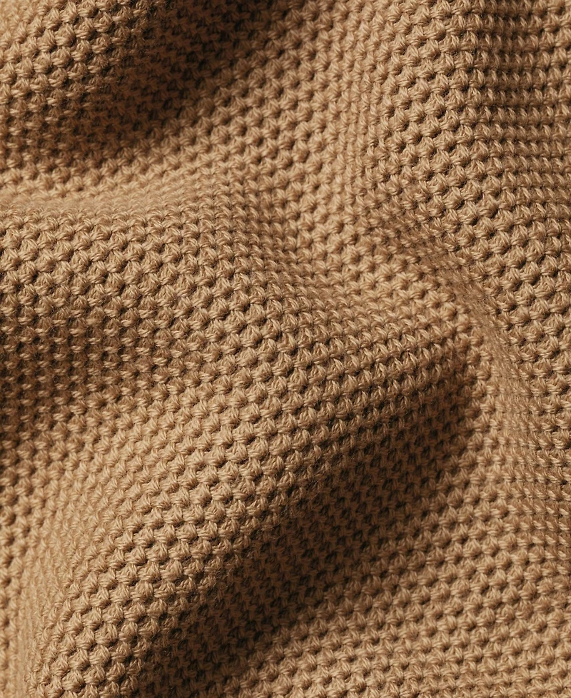 Charles Tyrwhitt Men's Honeycomb Regular-Fit Knit Sweater