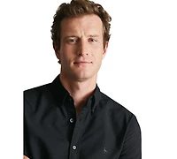 Charles Tyrwhitt Men's Button-Down Stretch Washed Oxford Slim-Fit Shirt