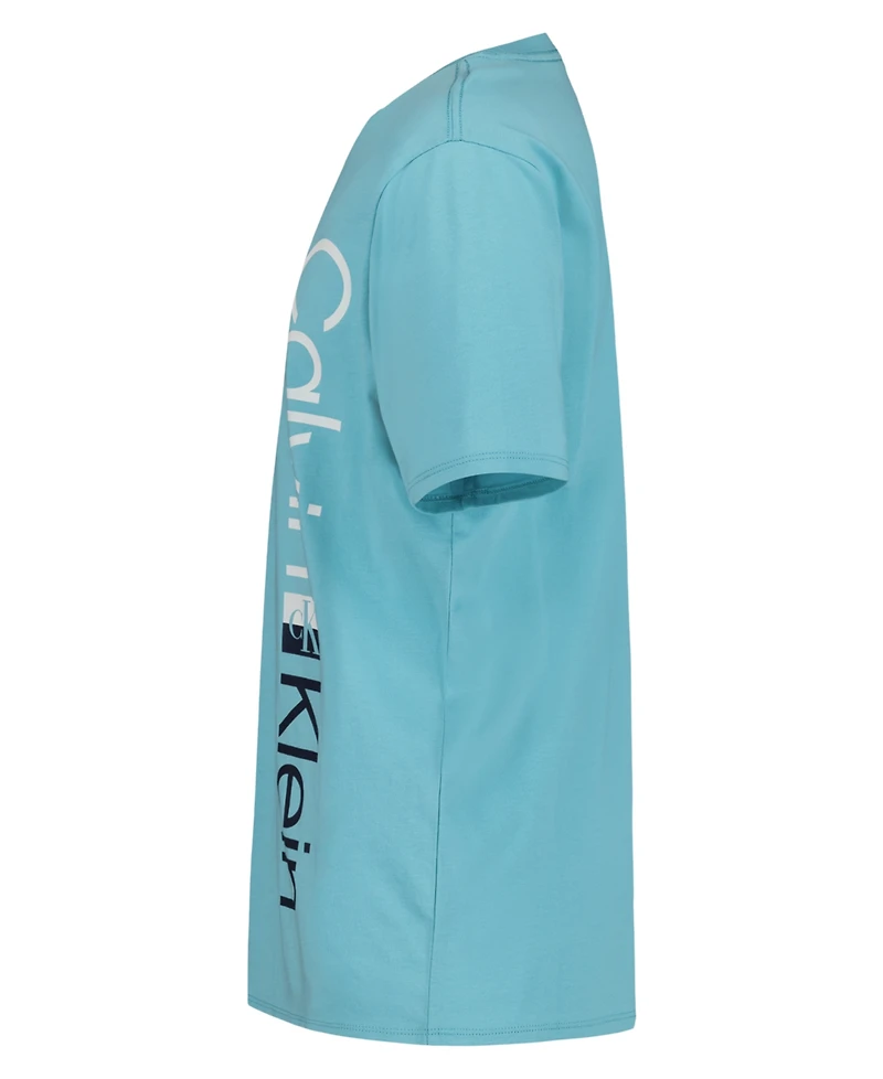 Calvin Klein Boys' 8-20 Short-Sleeve Crewneck T-Shirt