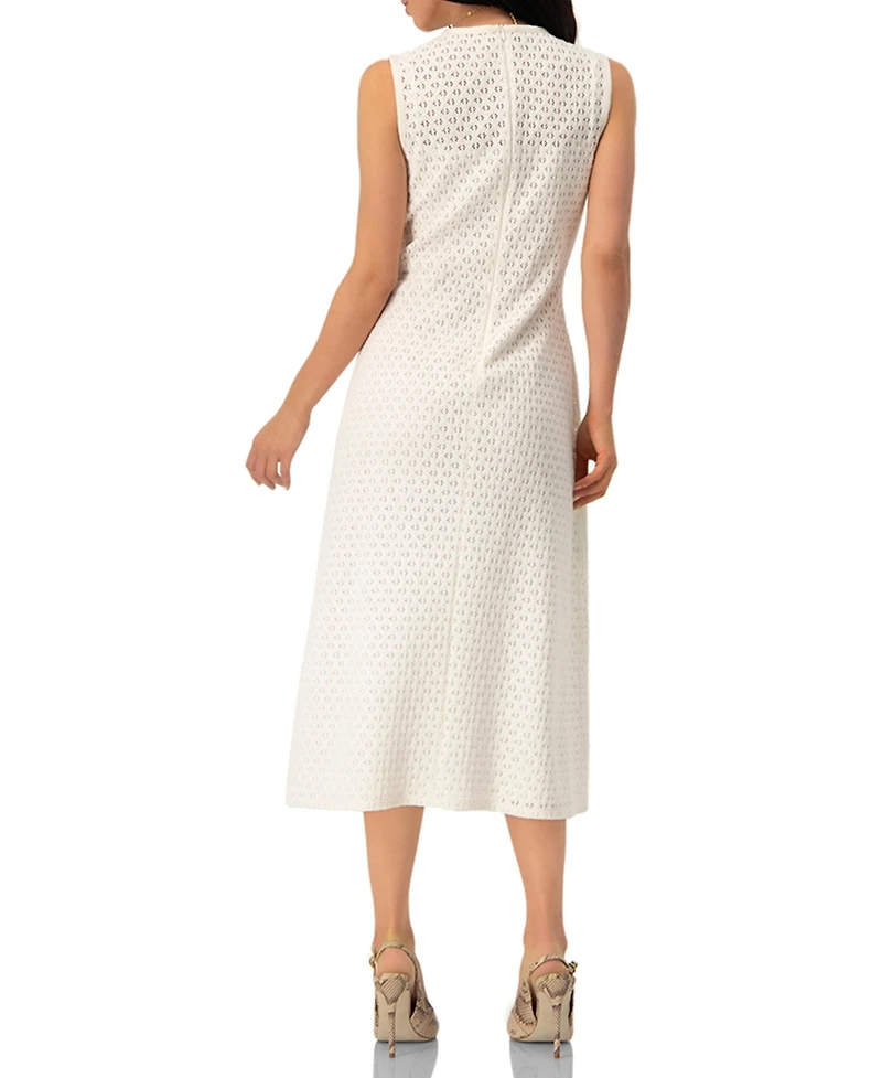 Ivonne Women's Textured Midi Dress