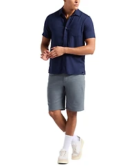Men's Sirilo Fitted Short Sleeve Button-Front Shirt